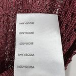 Free People Semi Sheer H2O Sweater Garnet Red XS New Photo 73