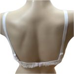 Massam Size Large White Lace Trim Underwire Bra Made in Brazil New with Tag Photo 3