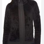 The North Face SHERPA Fuzzy Black JACKET Full Zip with Pockets Women's Size M Photo 0