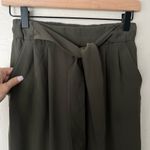 Lululemon noir wide leg belted pants Olive green 4 Photo 6