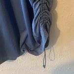 Avia Blue Ruched Sleeveless Tank Top Photo 2