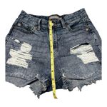 Just USA Jean Distressed Mid-Rise Denim Shorts Women Size S Stitch Fix 2.5" Photo 5