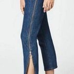 Carmar Desdemona Mid Rise Ankl Zip Side Jeans 26 Blue Photo 0