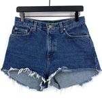 Ralph Lauren  Cutoff Jean Shorts Blue Denim 4 Photo 0