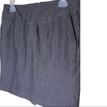 Banana Republic  petite skirt gun metal gray stretch 8P Photo 2