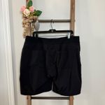 Athleta Trekkie Bermuda Black Athletic Shorts Size 16 Photo 3