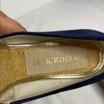 Jack Rogers Jack Rogers Blue and Tan Nautical Wedges Photo 6