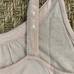 Elle  Womens Size Small Blush Dusty Rose Swing Camisole Sequin Straps 100% Rayon Photo 8