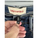 Driftwood BOHO Free people Classic Fit Floral Embroidery Jackie Jeans Size 25•28 Photo 3