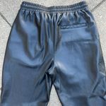 Avec Les Filles EUC Faux Leather Jogger Pants Black Size XS Photo 8