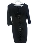 Form Fitting Corset Look Black Lace Photo 2