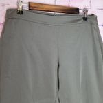 Eileen Fisher  GRAY BROWN SILK BLEND DRESS TROUSER PANTS 8 Photo 2