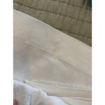 Banana Republic Linen Top Tunic Long Sleeve White Embroidered Trim Womens L Photo 4