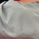 Donna Morgan Vtg 90s Faux Two Piece Sheath Dress Embellished Waist Light Blue 6 Photo 2