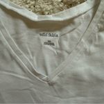 Wild Fable fitted short sleeve top baby tee white Photo 1