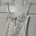 Babyboo Deanna Midi Dress Blush Floral Print Size XS NWT White Photo 5