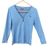 Puma size Medium cotton long sleeve pullover Photo 0