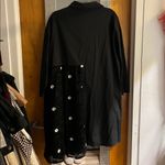 Black and White Floral Dress Size L Photo 1