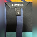 EXPRESS Multicolor Long Sleeve Dress Photo 7