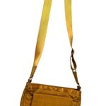 Orange & Gold Over the Shoulder Bag – Front & Back Pockets – Medium Tote Purse Photo 4