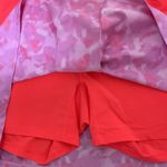 Adidas  golf skort skirt shorts women size LARGE neon orange and purple Photo 3