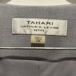 Tahari  Light Gray Women's Suit Jacket Photo 1