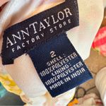 Ann Taylor Vintage 90s White Yellow Pink Floral Skirt Womens 2 Fairy Core Girly Photo 2