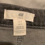H&M NWOT  dark grey jeans shorts Photo 1
