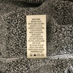 Max Studio Womens Sweater Hoodie Pullover Thin Knit Striped Stretch Gray L Photo 4