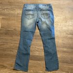Indigo Rein  Distressed Straight Leg Jeans Size 9 Photo 2
