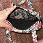 80s VTG ROSE QUILTED MINI TRAVEL DUFFLE BAG Photo 2