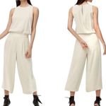 Babaton  Elegant Cream Sleeveless Jumpsuit. #235 Photo 0
