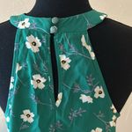 Le lis Green floral halter neck pleated blouse Photo 3