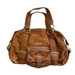 Michael Kors Brown Leather Satchel Photo 0