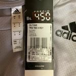 Adidas NEW  Gray Crew Neck Bolivia Mati Flag Pullover Athletic T Shirt Top Size M Photo 2