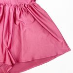 Urban Outfitters  Gianni Plunging Satin Strappy Romper Pink Rose Photo 8