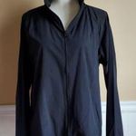 PINK - Victoria's Secret  BLACK ANORAK HOODIE SIZE L/XL NWT Photo 0