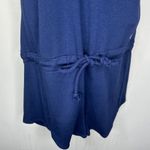 Pink Lotus NWOT PL Movement by Mantra Navy Romper w/ SS Drawstring & Hood -Sz M Photo 2