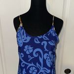 VTG CORONA EXTRA BEER HAWAIIAN PRINT CAMI DRESS Blue Size M Photo 1