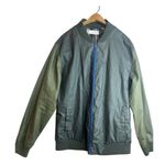 Five Four Bomber Jacket Mens Size Large Two Toned Blue Black Photo 0