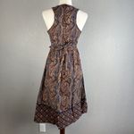 Vintage Cranston Print Works Cottagecore Midi Dress Size 11 Small Paisley USA Photo 5