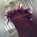 🌸AMTIOUS Nora feather Dress ✨ Purple Size M Photo 9