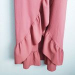 Joyfolie Rah Ruffle Dress in Rose Petal Pink Size XS Photo 2