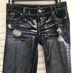 Almost Famous Sparkle ripped blue jeans by  Photo 1