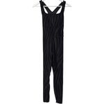 Diane Von Furstenberg DVF x Target Collab Black & Gray Zebra Athletic Jumpsuit Womens Size Small NWT Photo 1