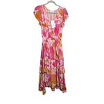 Anthropologie NWT Caballero Kendal Dress in Silky Islands Print Sz. S Photo 3