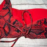 SheIn Snake Print Bikini top Photo 3