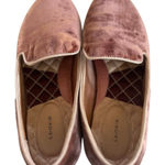Birdies  Starling Pink Velvet Slip On Loafer Photo 0