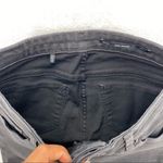 ZARA  Charcoal Coated Denim‎ Mid Rise Skinny Jean Photo 5