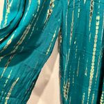 Kathmandu Imports Teal Tie-Dye Wide Leg  Pants by Kathmandu One Size Fits S-L Photo 1
